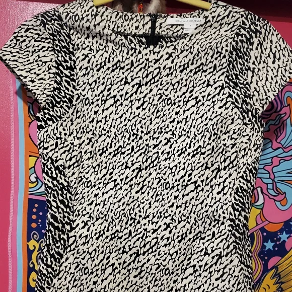 DIANE VON FURSTENBERG Pele Snake Wave Jacquard Dress - Picture 13 of 14